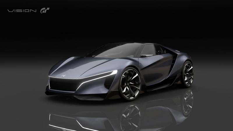 Illustration for article titled Honda's 'Baby NSX' Finally Shows Up As A Gran Turismo Car You Can't Own